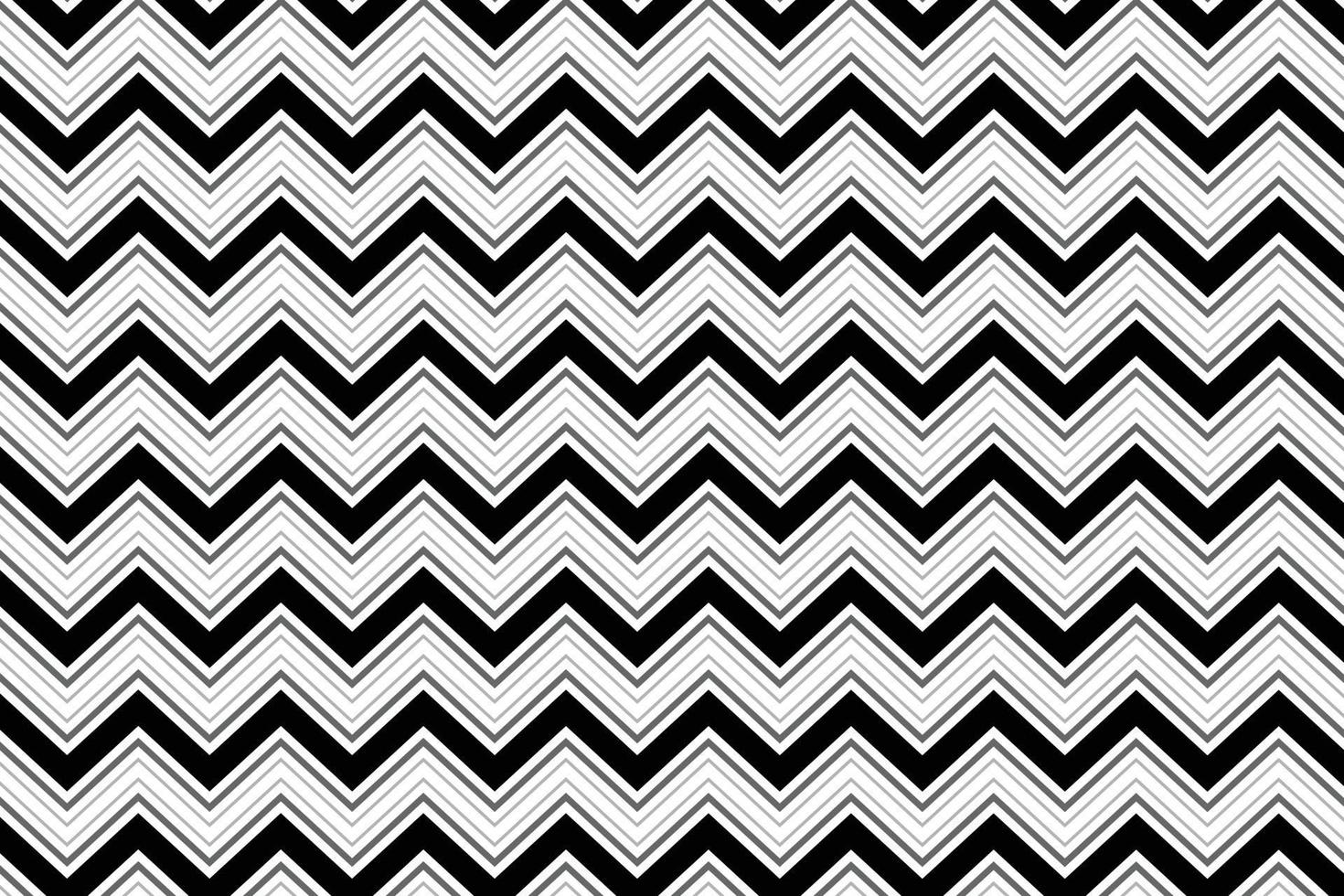 abstrakt svart och vit rand hetero vågig linje mönster. vektor