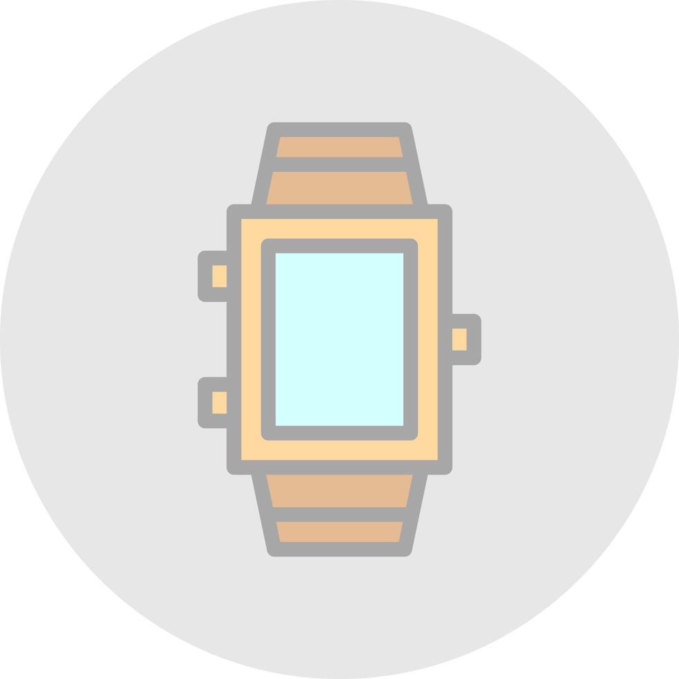 Smartwatch-Vektor-Icon-Design vektor