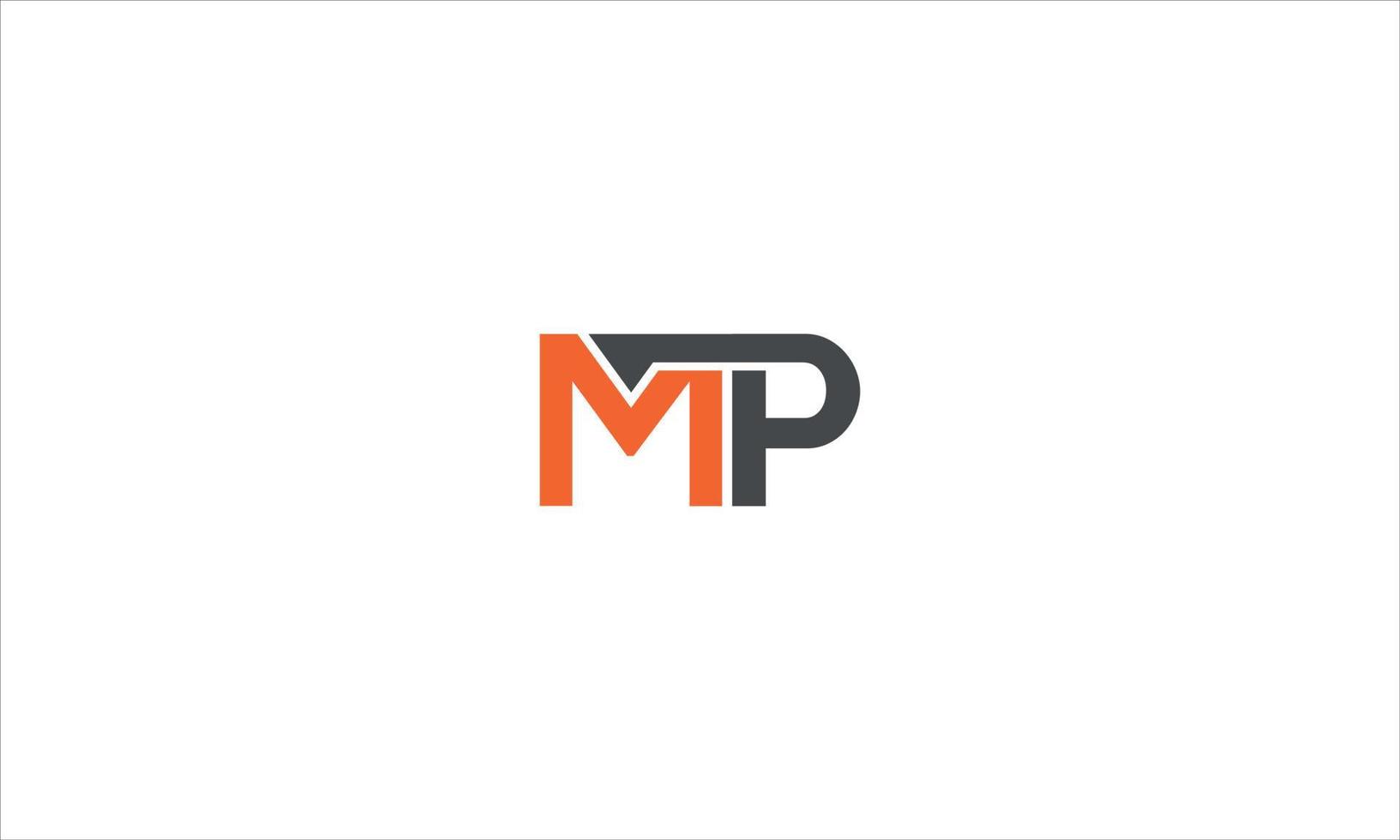 mp Logo, Brief MP, mp Brief Logo Design Vektor mit Gradient Farben. mp Brief Logo Design. Initiale Briefe Uhr Logo Symbol. abstrakt Brief Uhr Logo Logo Design Vorlage. Uhr Logo Profi Vektor
