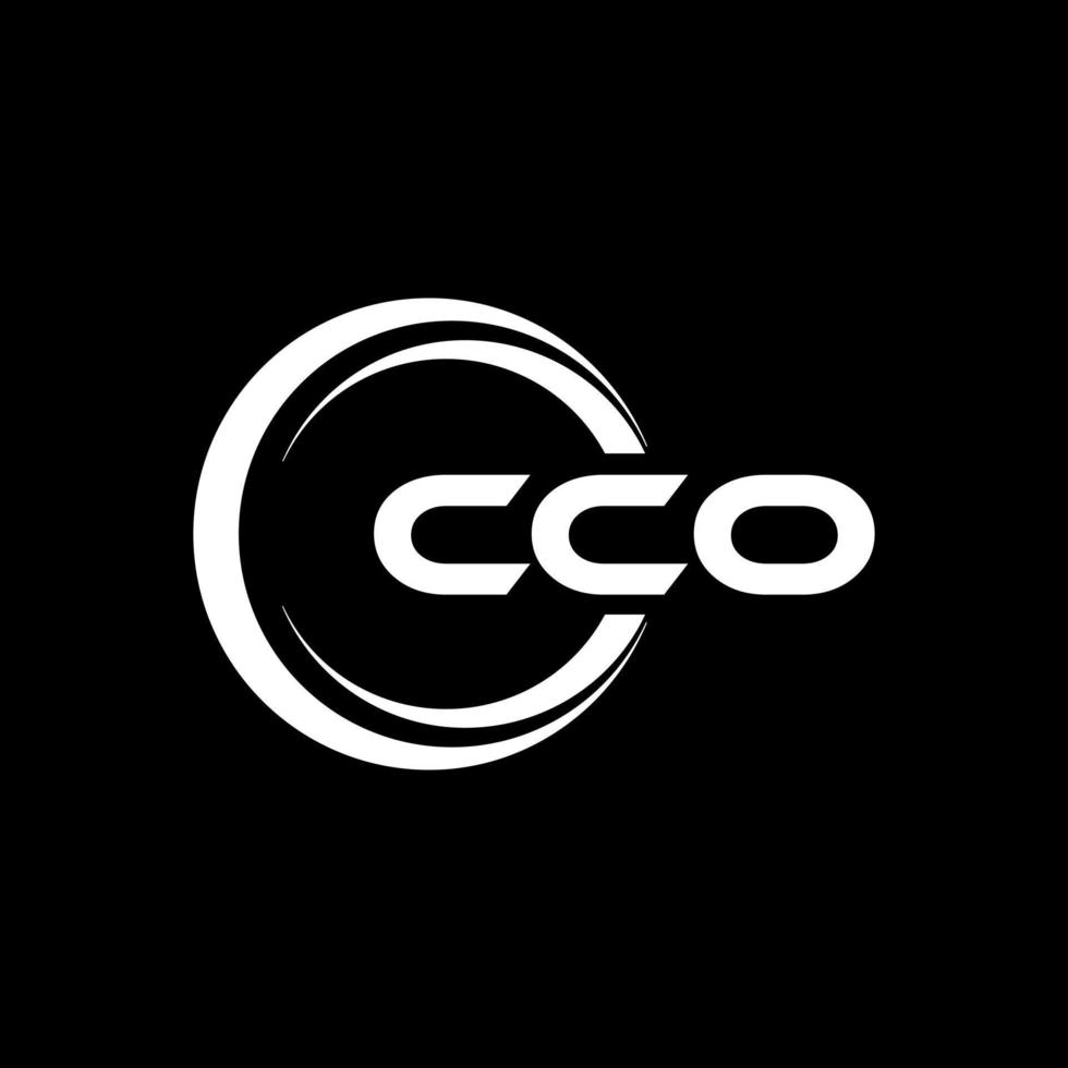 cco Brief Logo Design im Illustration. Vektor Logo, Kalligraphie Designs zum Logo, Poster, Einladung, usw.
