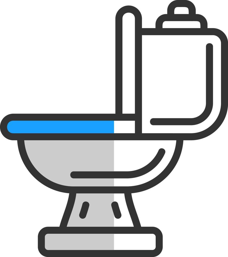 WC-Vektor-Icon-Design vektor