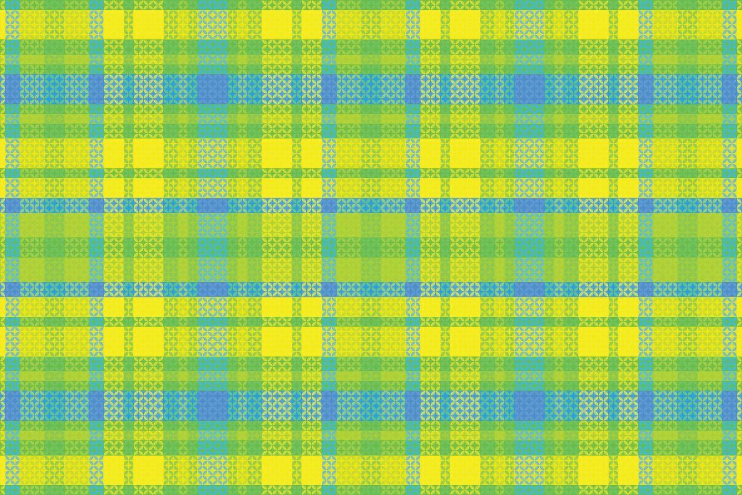 tartan pläd med sommar Färg mönster. vektor