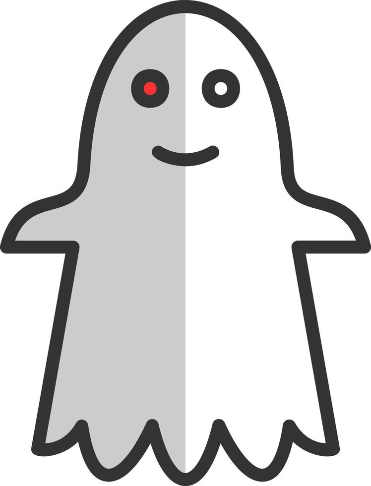 Ghost-Vektor-Icon-Design vektor