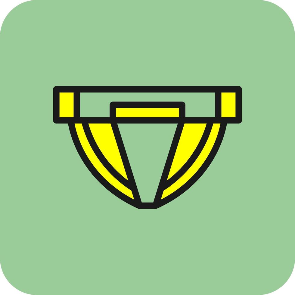 Jockstrap-Vektor-Icon-Design vektor