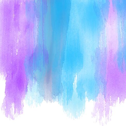 Aquarellfarbe streicht Hintergrund vektor