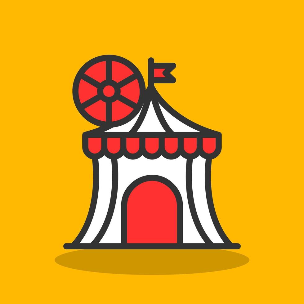 cirkus vektor ikon design