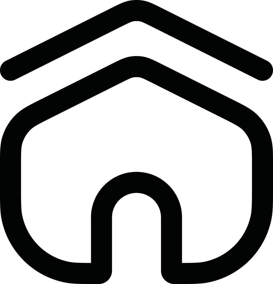 Zuhause Symbol 3 vektor