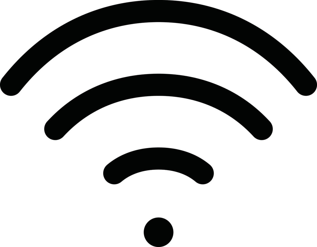 wiFi trådlös nätverk vektor