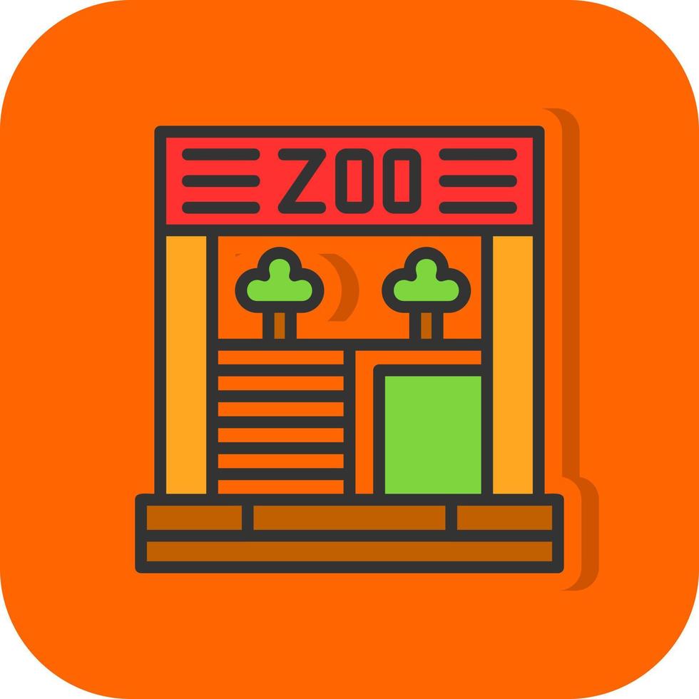 Zoo-Vektor-Icon-Design vektor