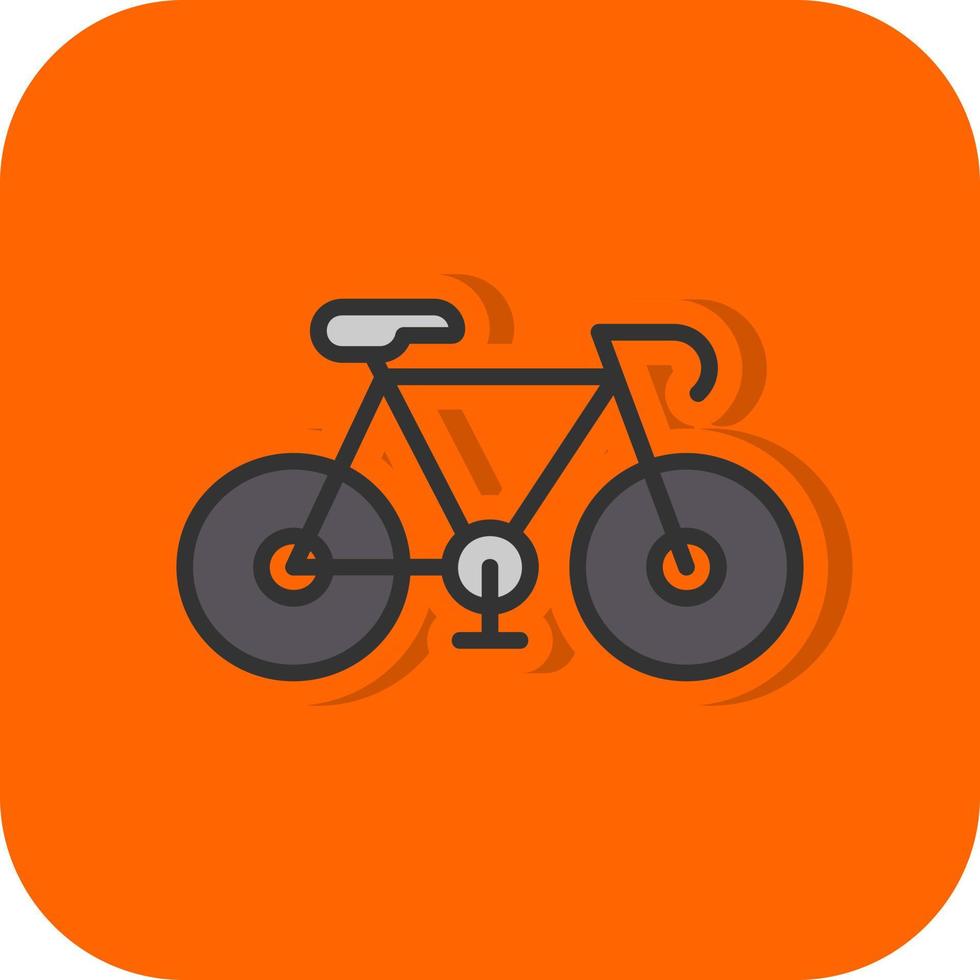 Fahrrad-Vektor-Icon-Design vektor