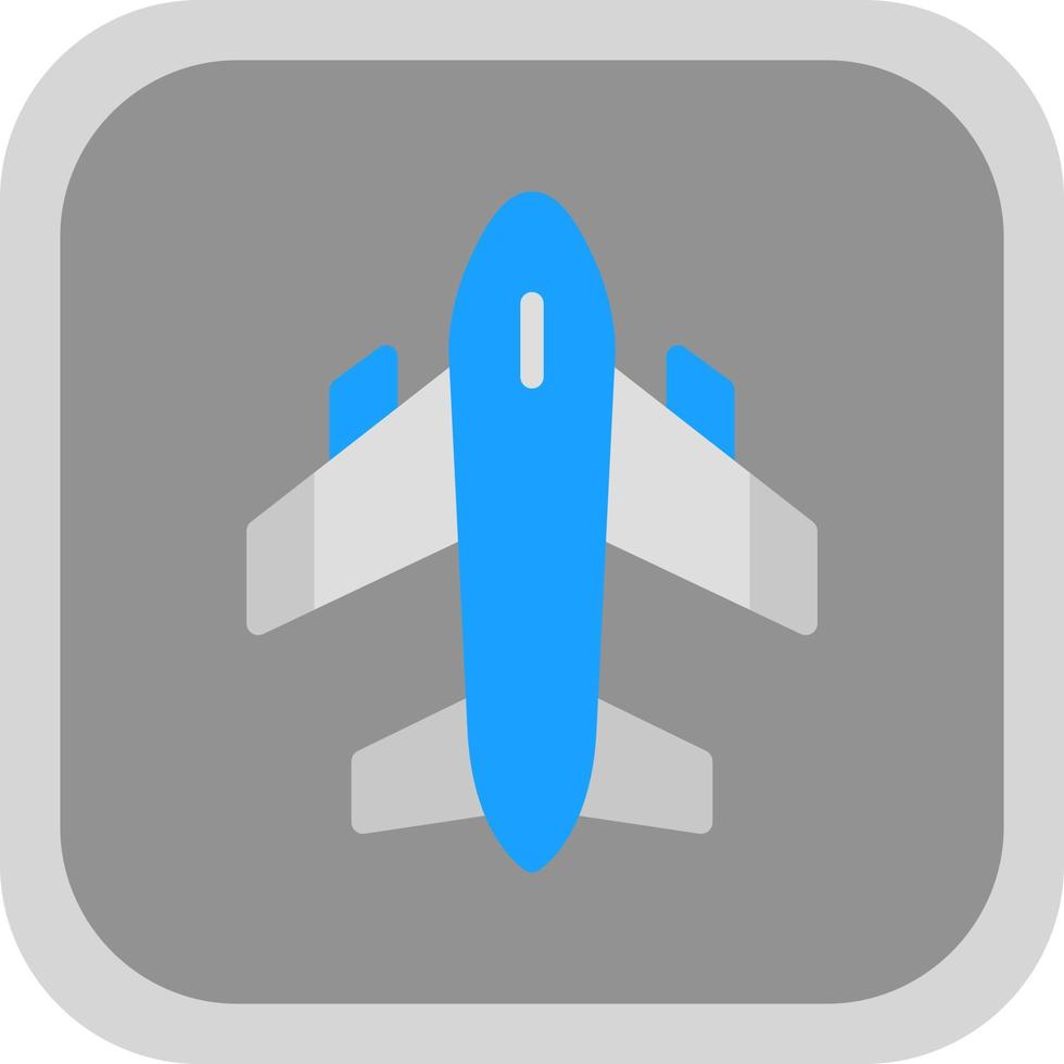 Flugzeug-Vektor-Icon-Design vektor