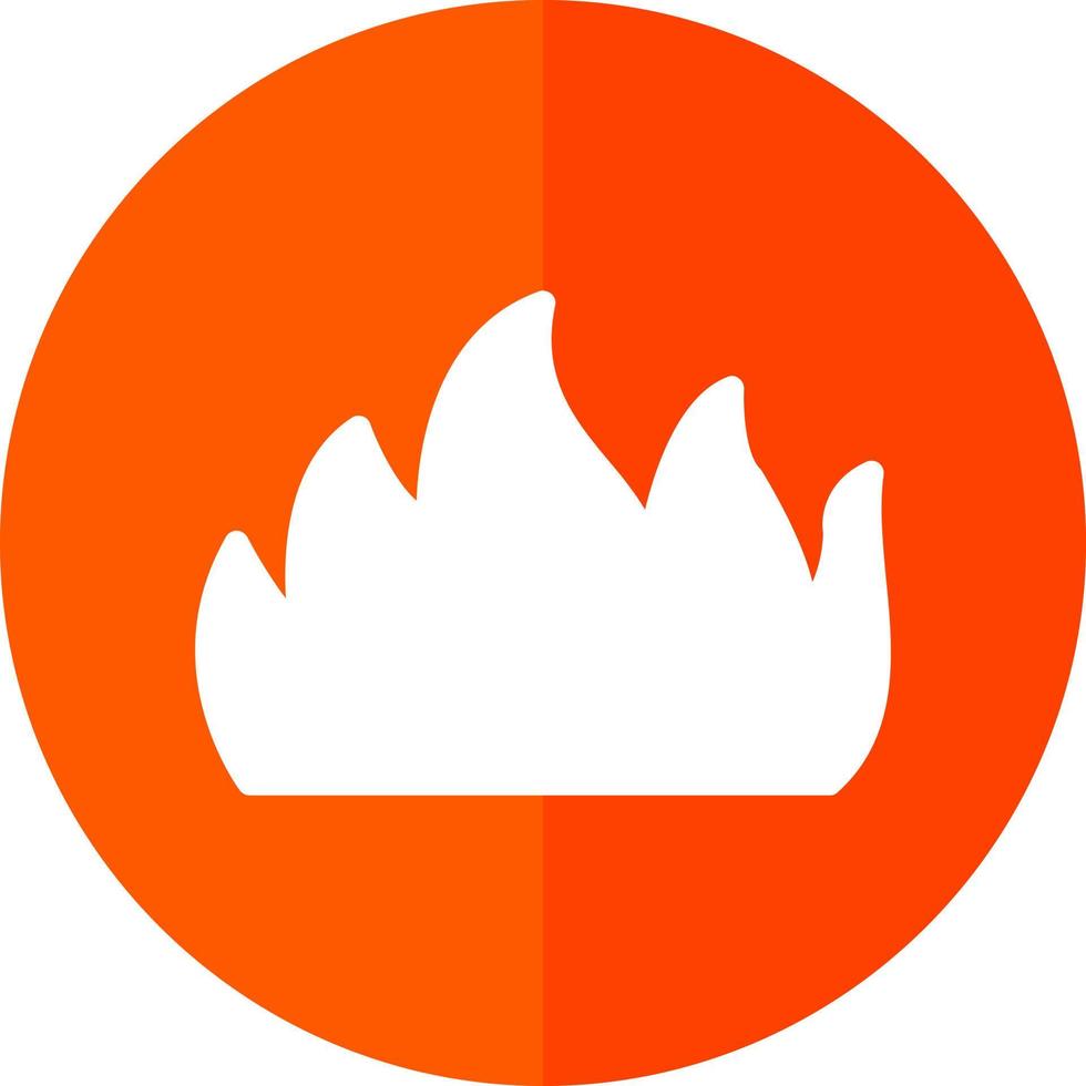 Feuer-Vektor-Icon-Design vektor