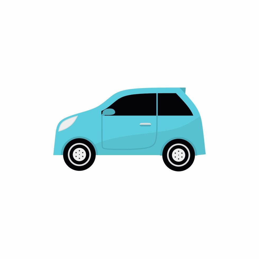 Auto Icon Lager. Stadttransport lokalisiert auf weißem Hintergrund. moderne, minimalistische Ikone in stilvollen Farben. flache Karikatur Design Vektor-Illustration vektor