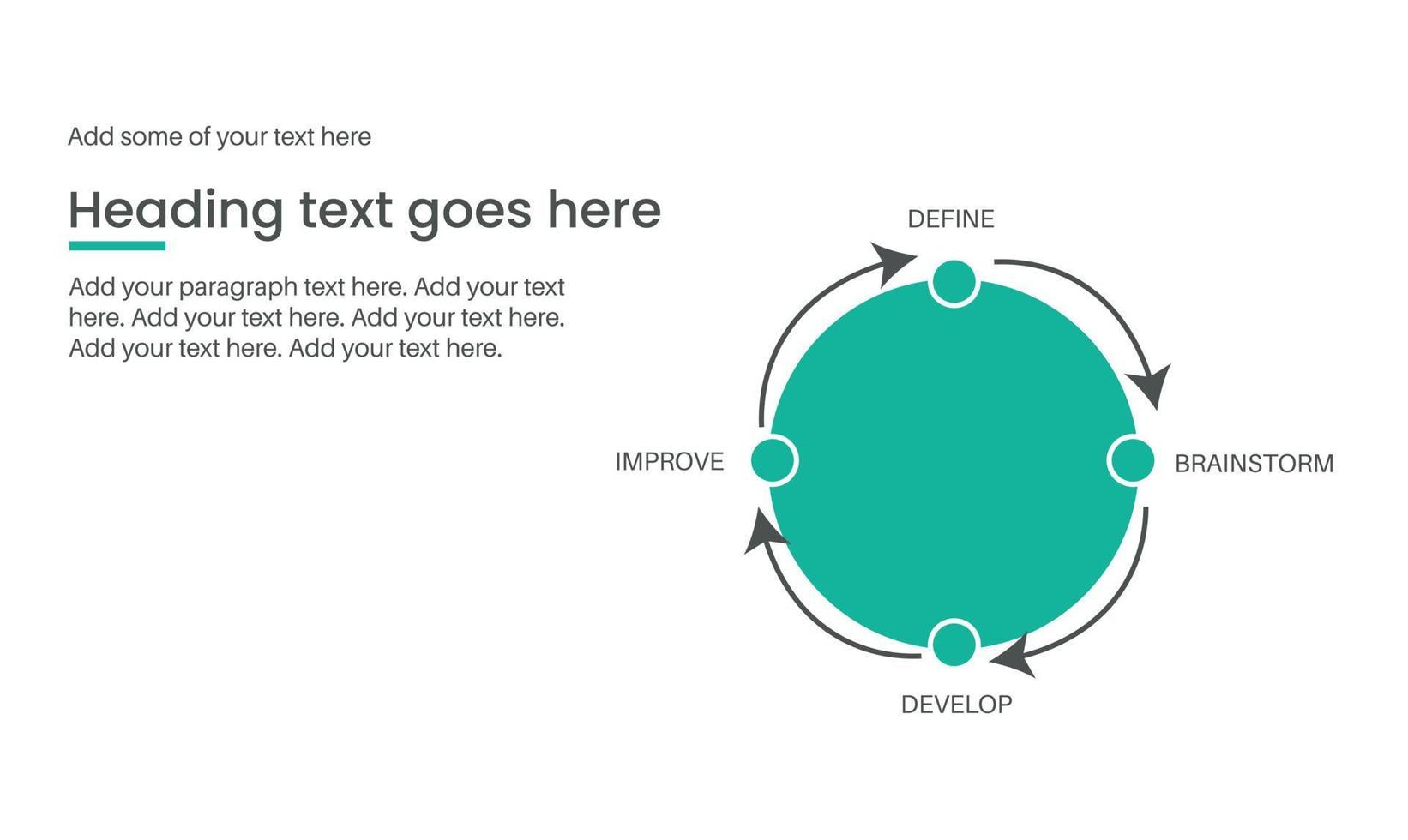 Vektor Infografik Design Vorlage mit Symbole und 4 Optionen oder Schritte. Infografiken zum Geschäft Konzept. können Sein benutzt zum Präsentationen Banner, Arbeitsablauf Layout, Prozess Diagramm, fließen Diagramm, die Info Graph