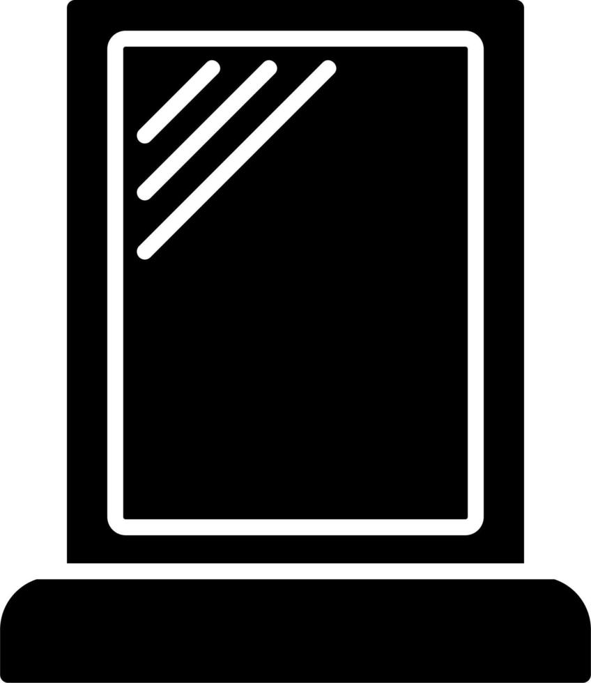 Glas Mauer Vektor Symbol