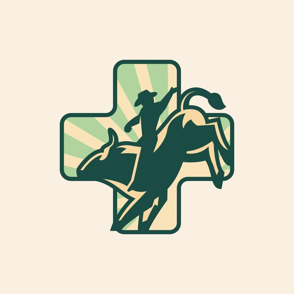 gesund Rodeo Logo vektor