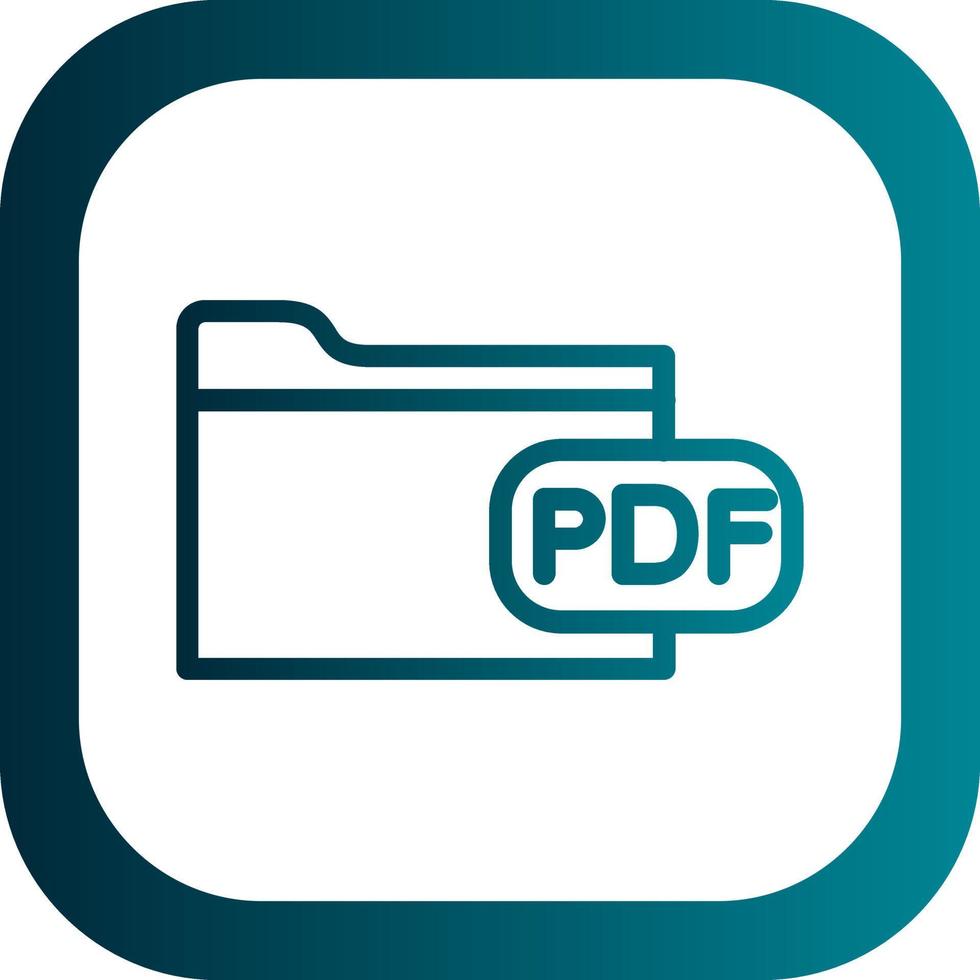 Datei-Pdf-Vektor-Icon-Design vektor