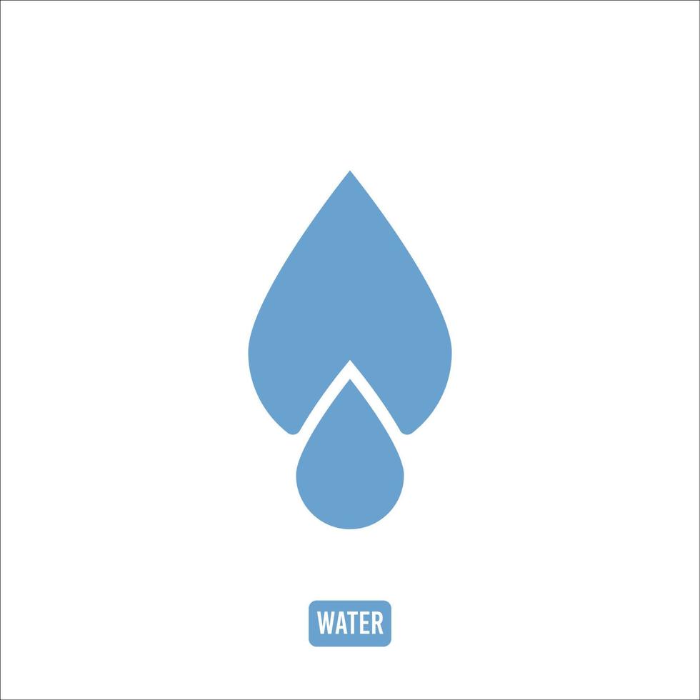 Wasser Symbol Logo Vektor