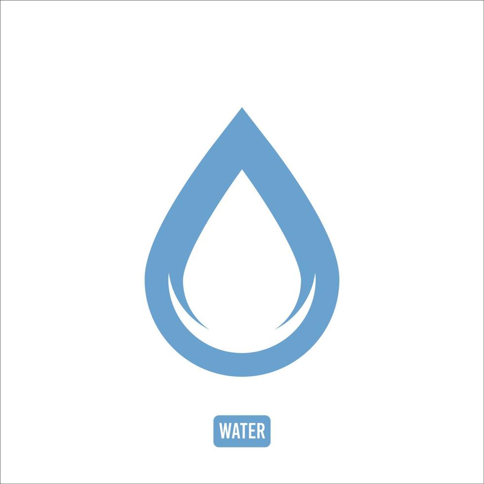 Wasser Symbol Logo Vektor