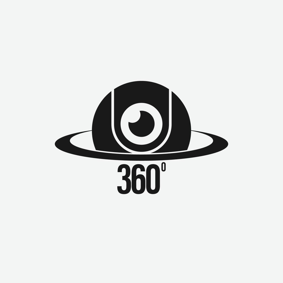 360 kam ikon vektor