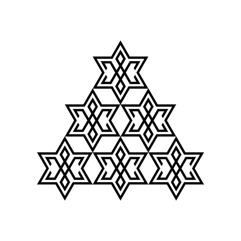 geometrisch Muster abstrack Vektor