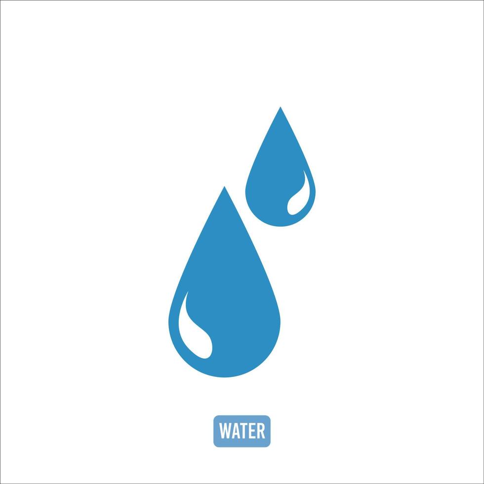 Wasser Symbol Logo Vektor