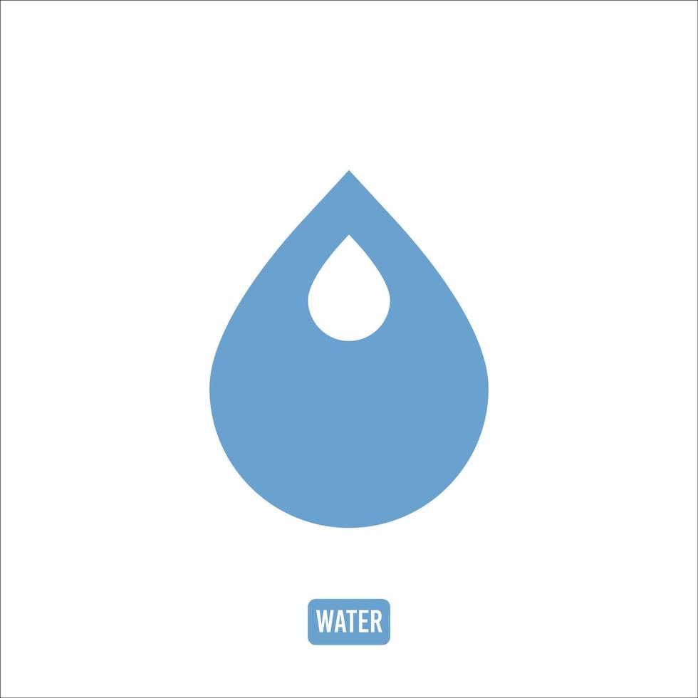 Wasser Symbol Logo Vektor