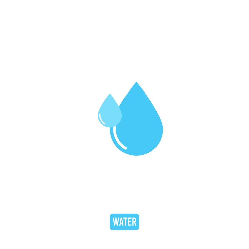 Wasser Symbol Logo Vektor