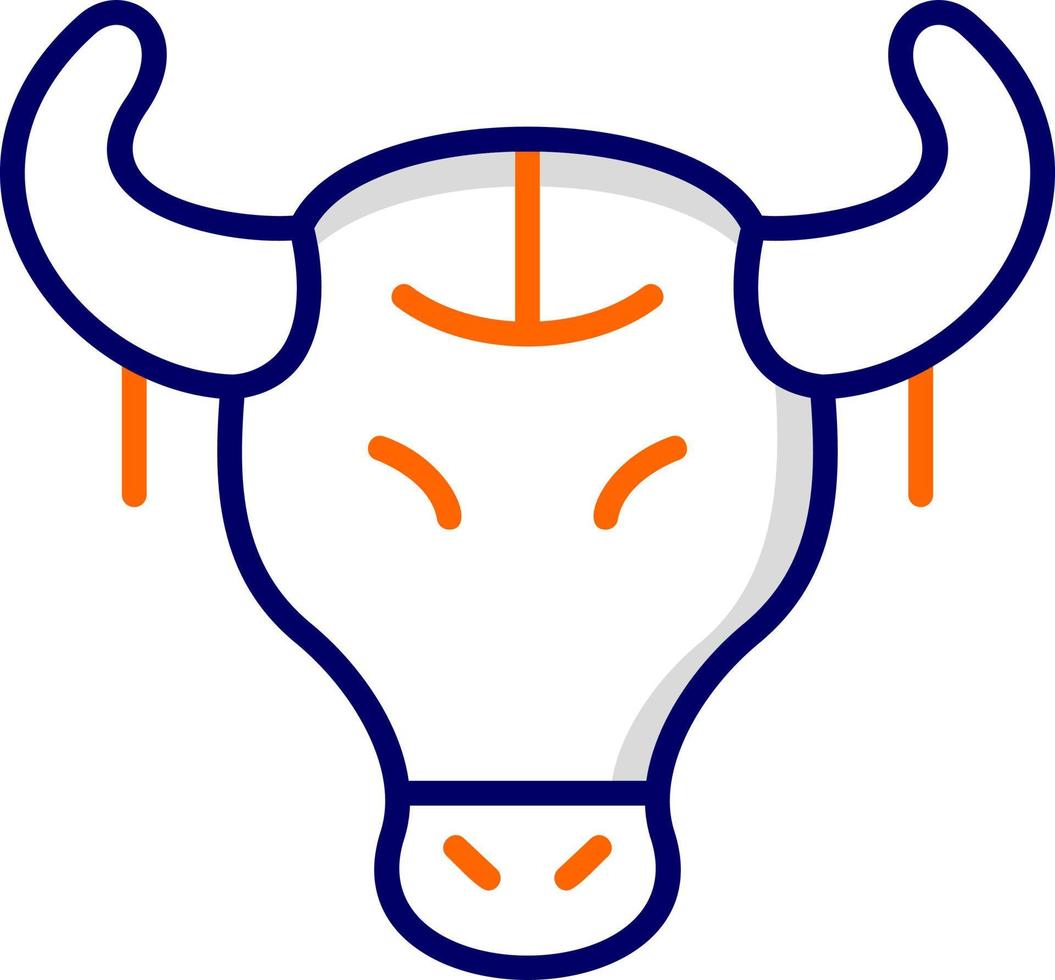 Stier Schädel Vektor Symbol