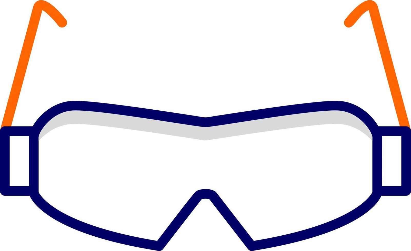 Sicherheit Brille Vektor Symbol