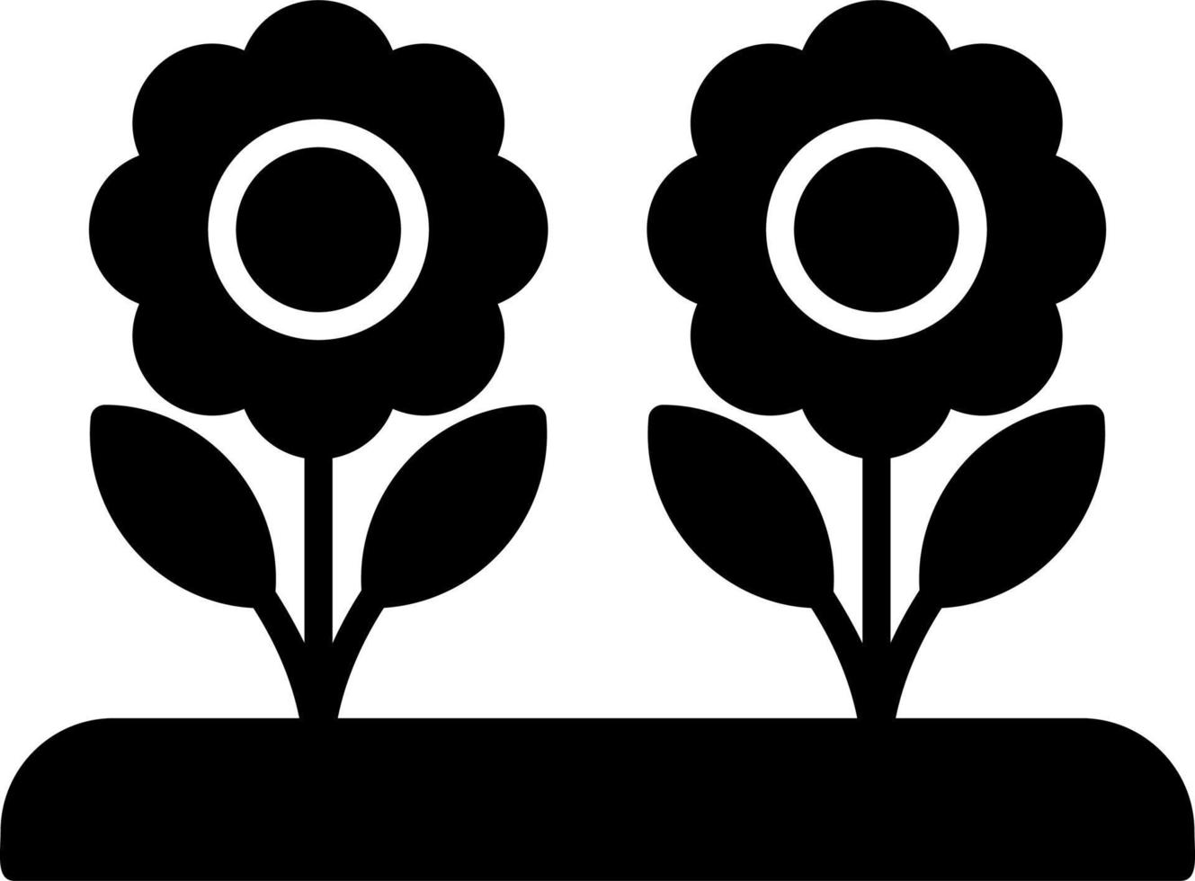 Blumen-Vektor-Symbol vektor