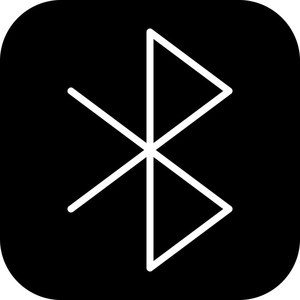 Bluetooth-Vektor-Symbol vektor