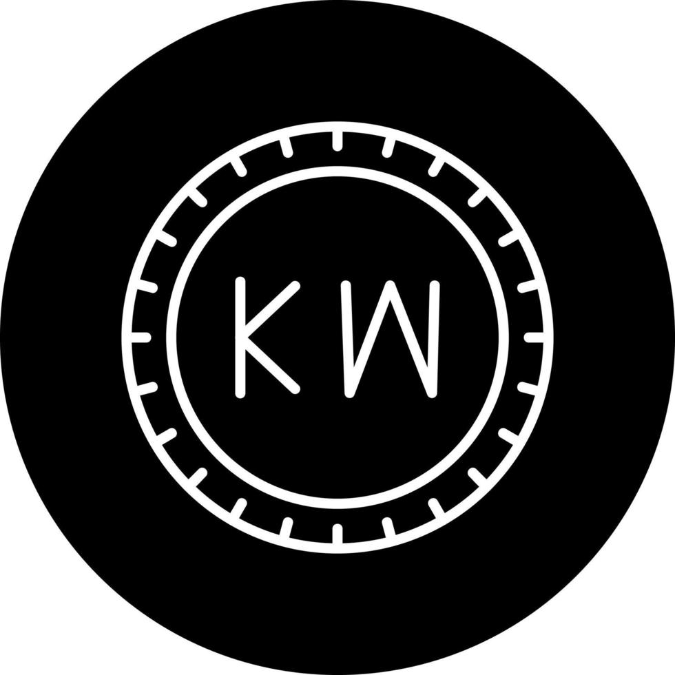 Kuwait wählen Code Vektor Symbol