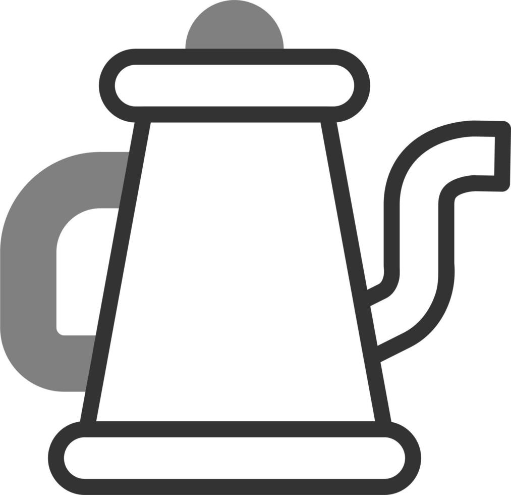 Kaffee Kessel Vektor Symbol