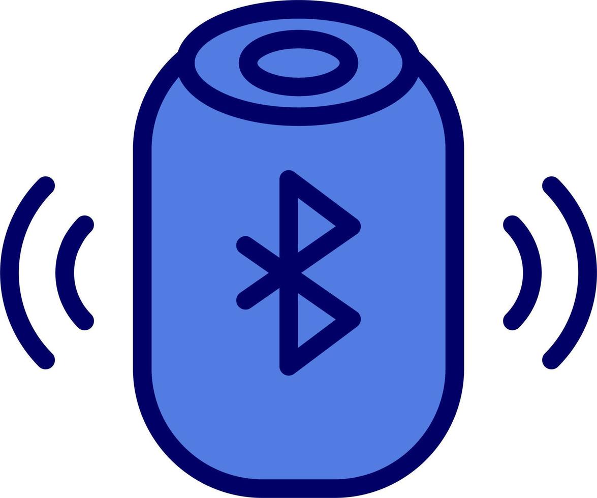 tragbar Lautsprecher Vektor Symbol