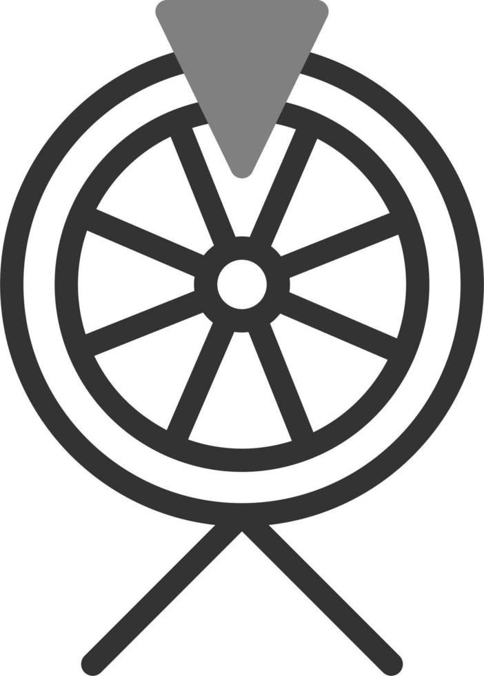 förmögenhet hjul vektor ikon
