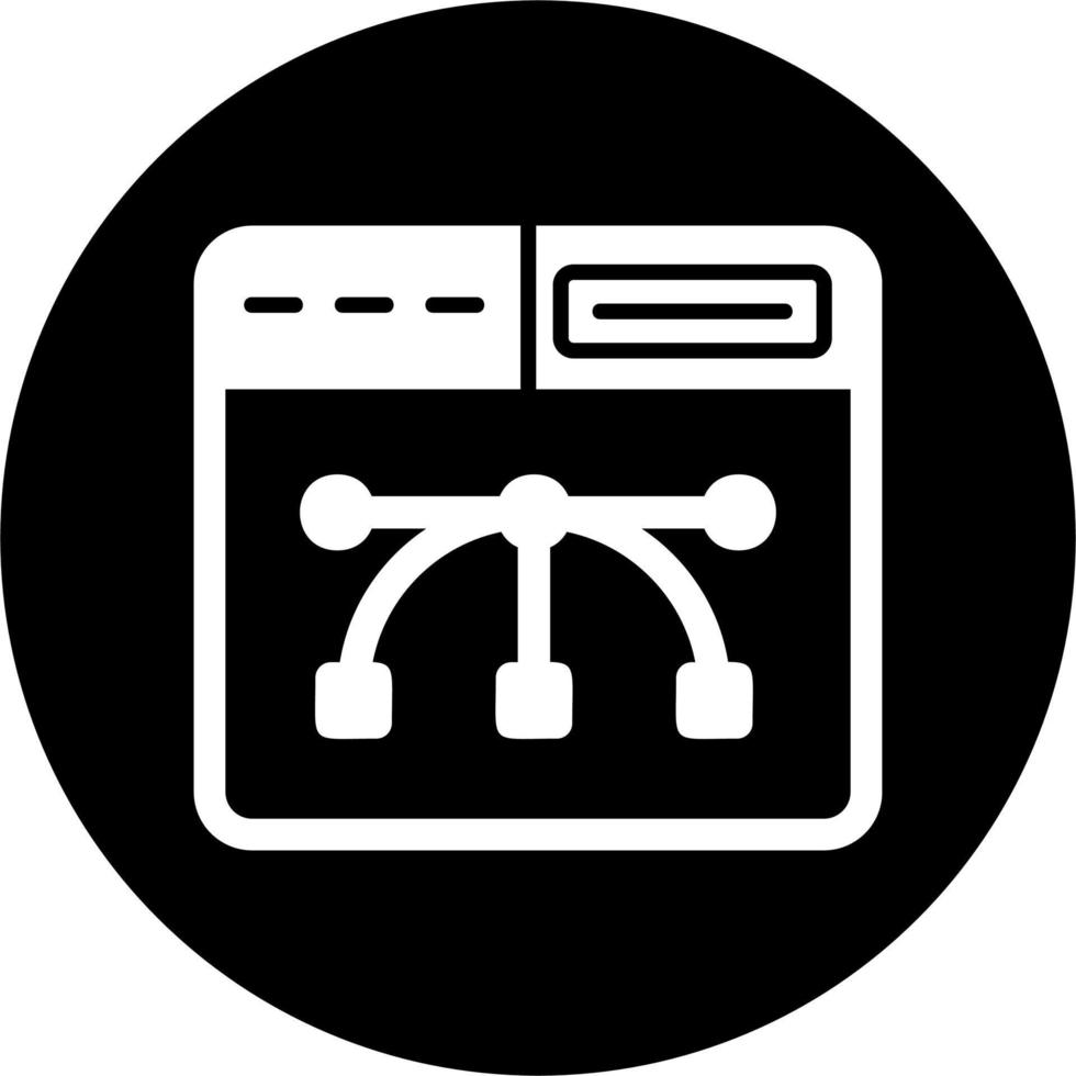 App-Entwicklungsvektorsymbol vektor