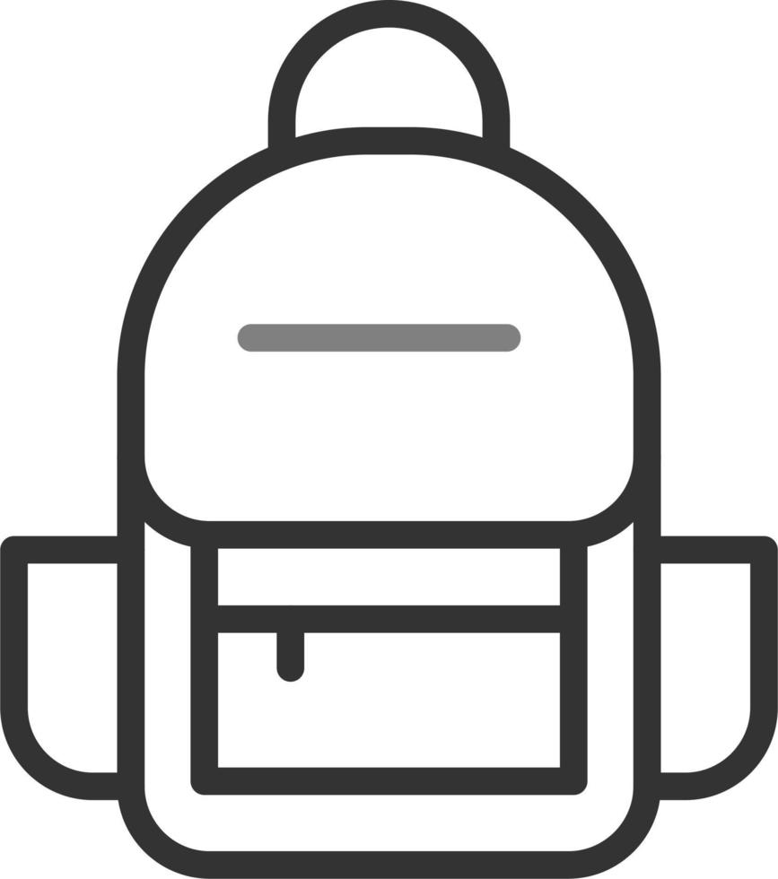 Rucksack-Vektor-Symbol vektor