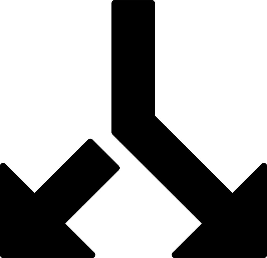 Teilt Vektor Symbol