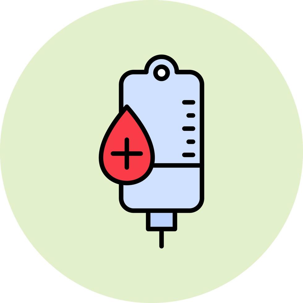 blod donation vektor ikon