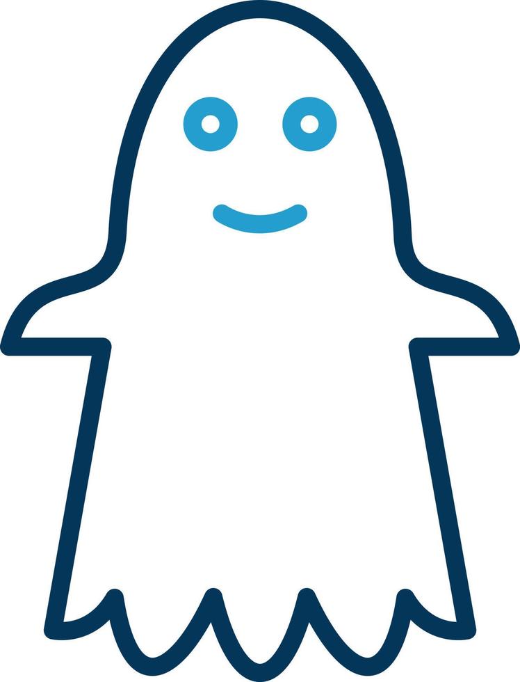 Ghost-Vektor-Icon-Design vektor