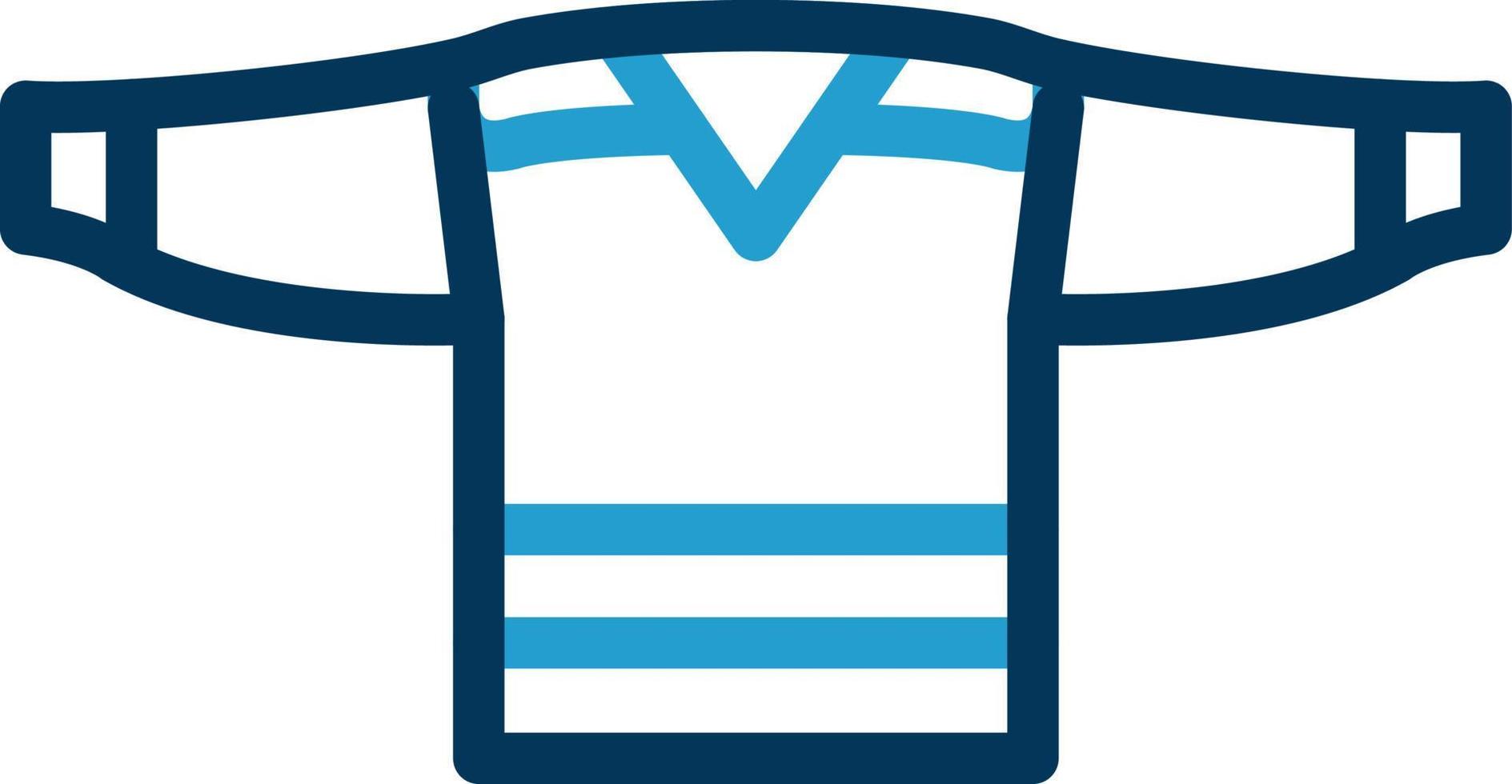 Hockey-Trikot-Vektor-Icon-Design vektor