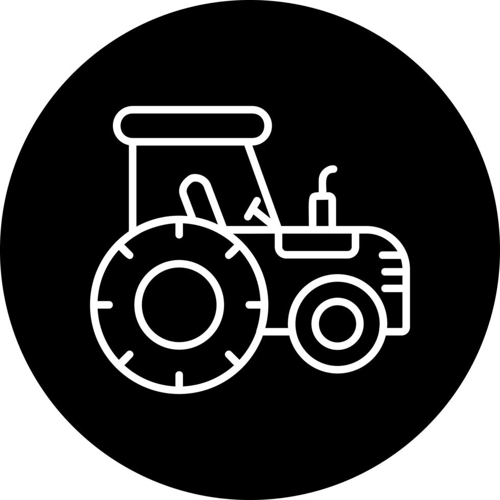 Traktor-Vektor-Symbol vektor