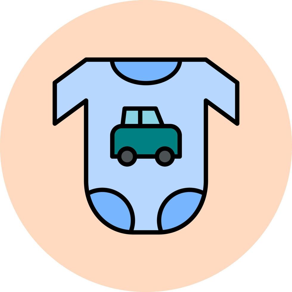 Baby Kleidung Vektor Symbol