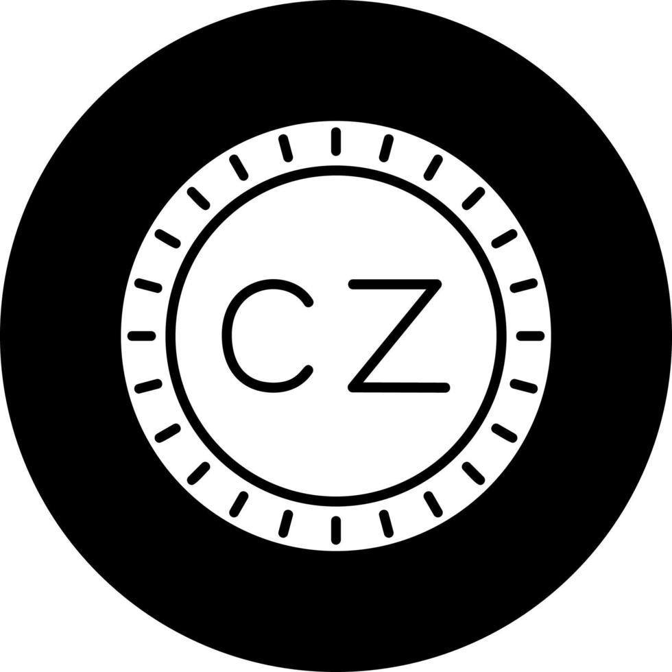 tjeck republik ringa koda vektor ikon