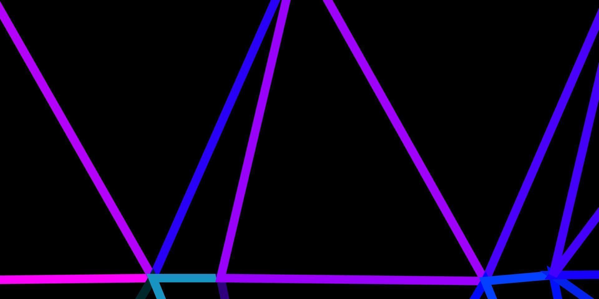 mörk flerfärgad vektor gradient polygon layout.