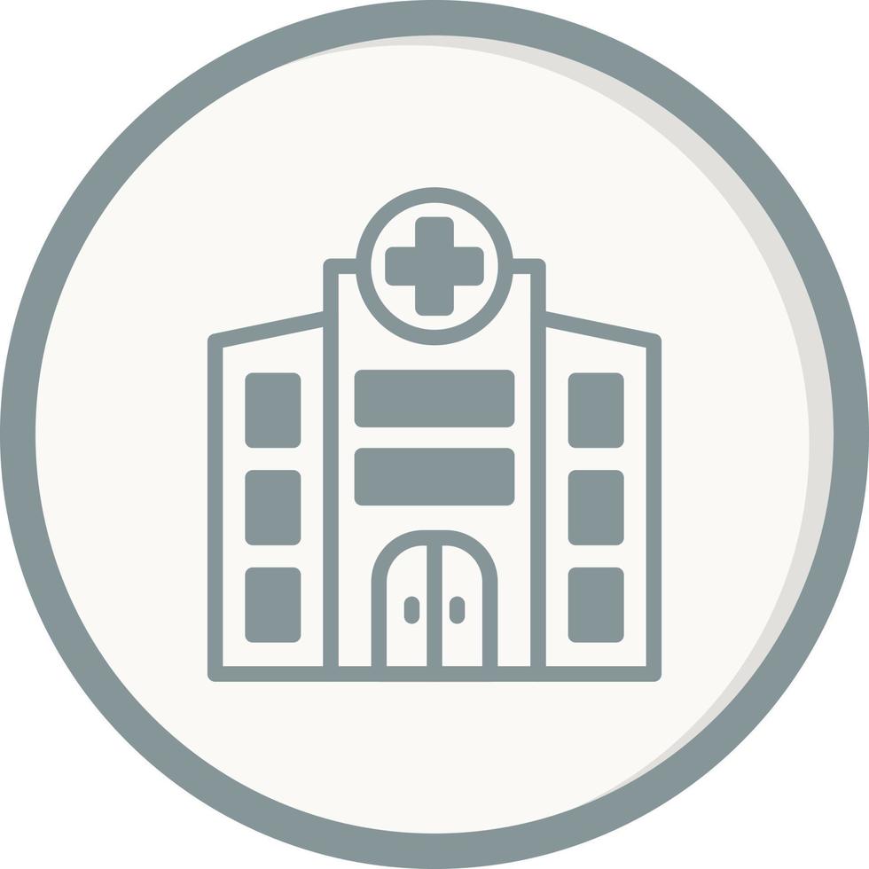 Krankenhaus-Vektor-Symbol vektor