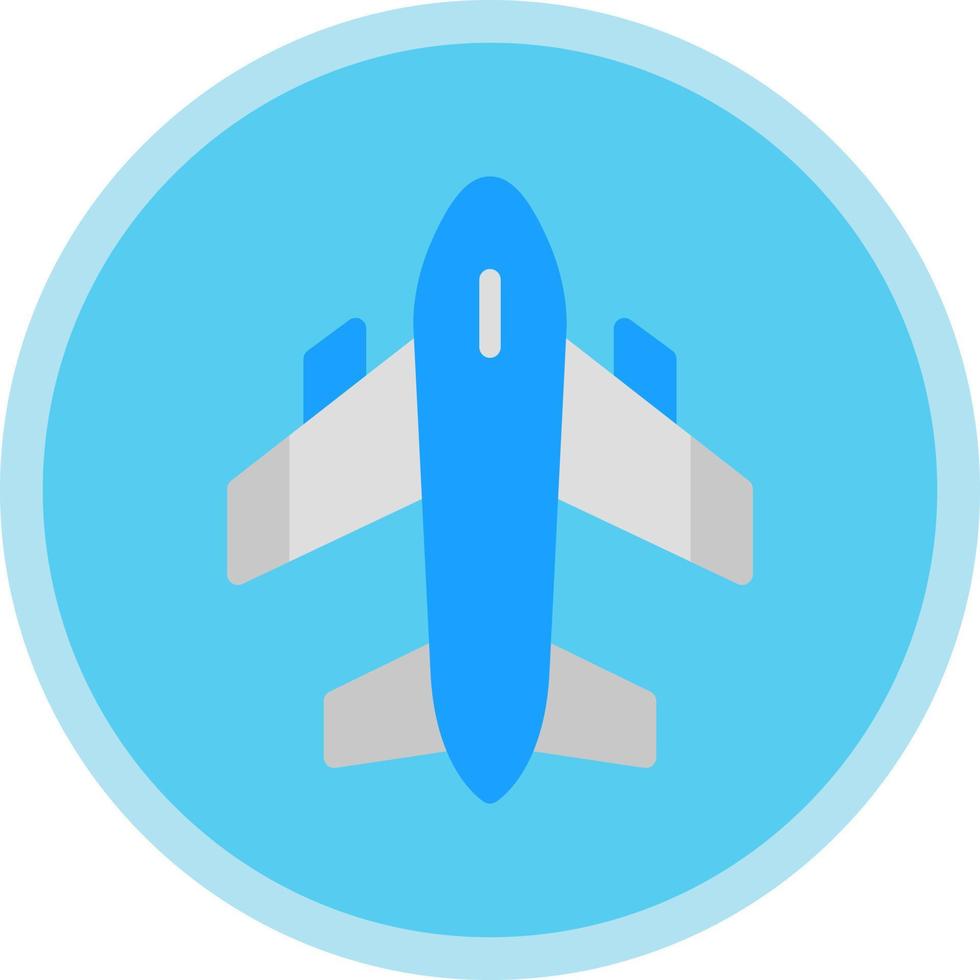 Flugzeug-Vektor-Icon-Design vektor