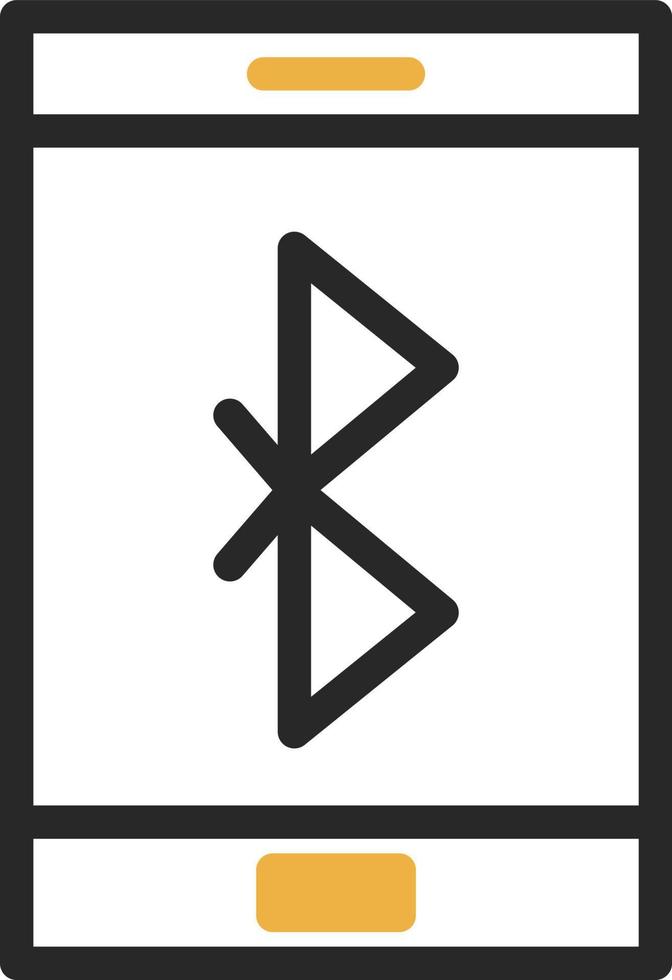 Bluetooth-Vektor-Icon-Design vektor