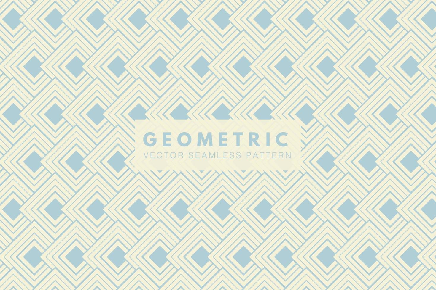Sanft Blau geometrisch Quadrate subtil Formen. einfach abstrakt nahtlos Vektor wiederholen Muster